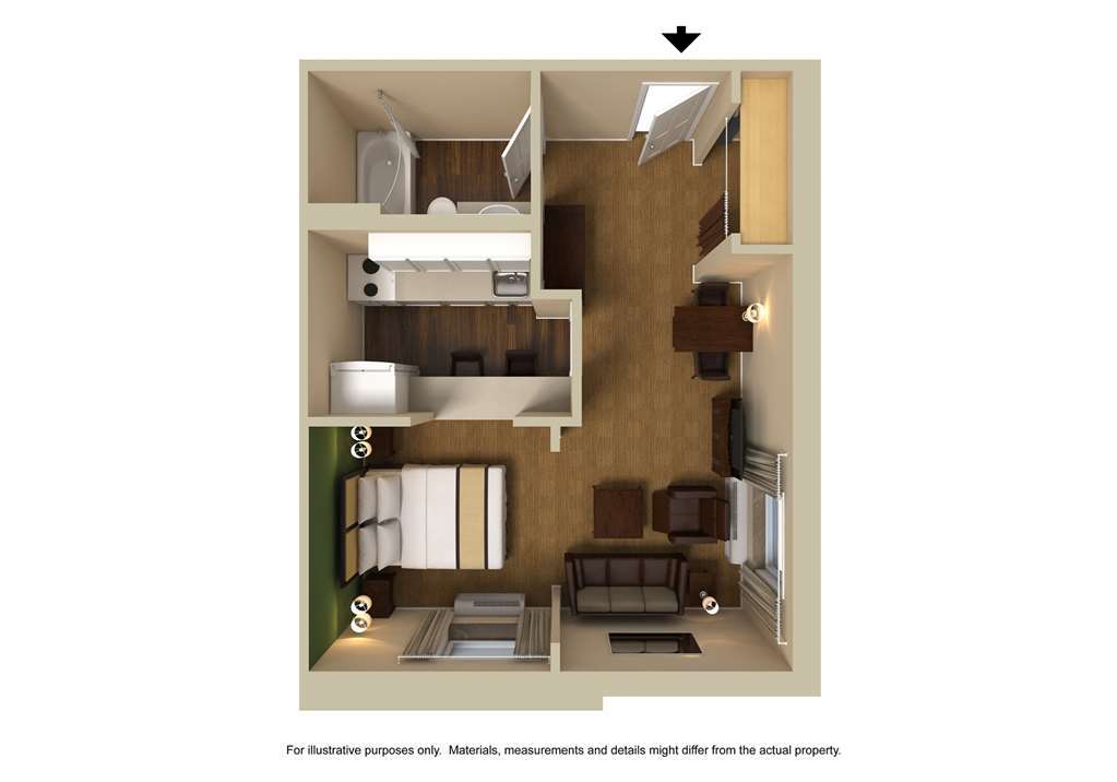 Extended Stay America Select Suites - Charlotte - University Place - E Mccullough Dr Ruang foto